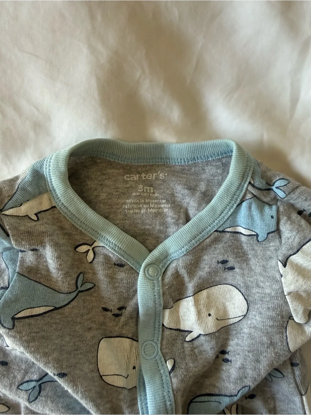 Carter’s Baby One-Piece Pajama Set-3M